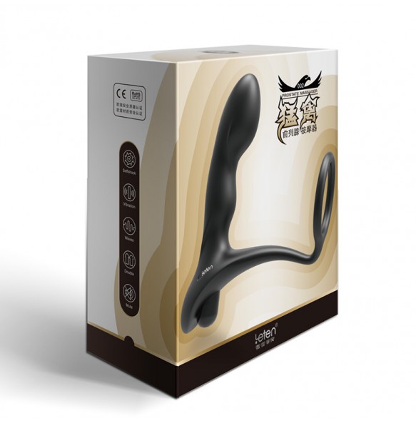 HK LETEN Male P-Spot Vibrating Prostate Massager (Battery)